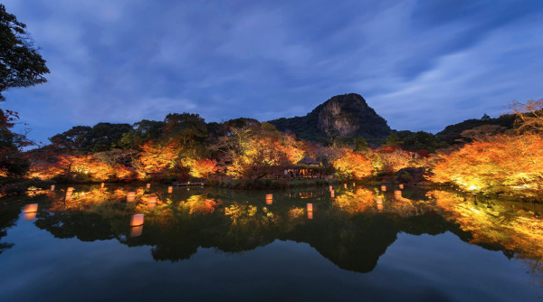 九州賞楓必去！2026御船山樂園紅葉祭日夜雙絕 日本最大夜楓點燈/免費接駁巴士+懶人包 