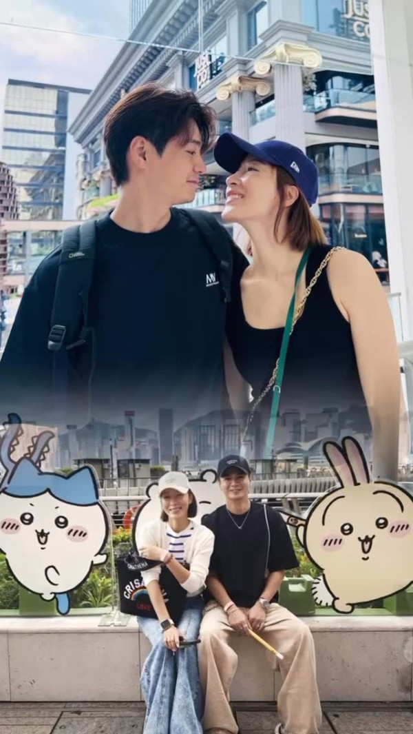 楊茜堯羅子溢低調慶祝結婚10周年放閃！一家四口遊迪士尼睇城堡煙花超貼地