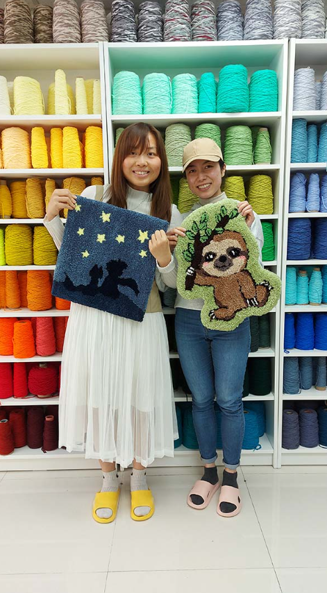Hygge Workshop 不限时Tufting工作坊,逾90种毛线/极简木系打卡位(图片来源:Hygge Workshop)
