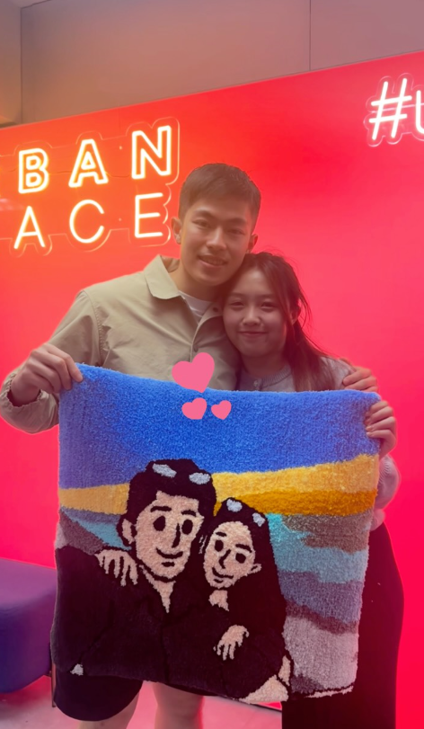 URBANPEACE 首创无重力Tufting工作坊,不限时/宠物友善/波波池打卡位(图片来源:IG@urbanpeacehk)