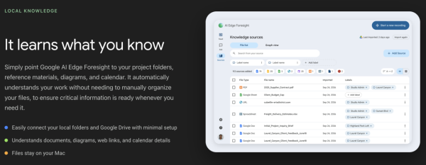 開會唔怕漏聽重點！Google推 Mac 免費 AI 筆記 App！離線聽會議、自動補全筆記、兼即時答問題
