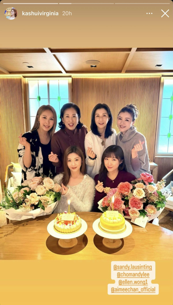 朱玲玲68歲生日美貌震撼網民！5大歷代港姐冠軍天花板神級同框！網民讚毫不輸蝕