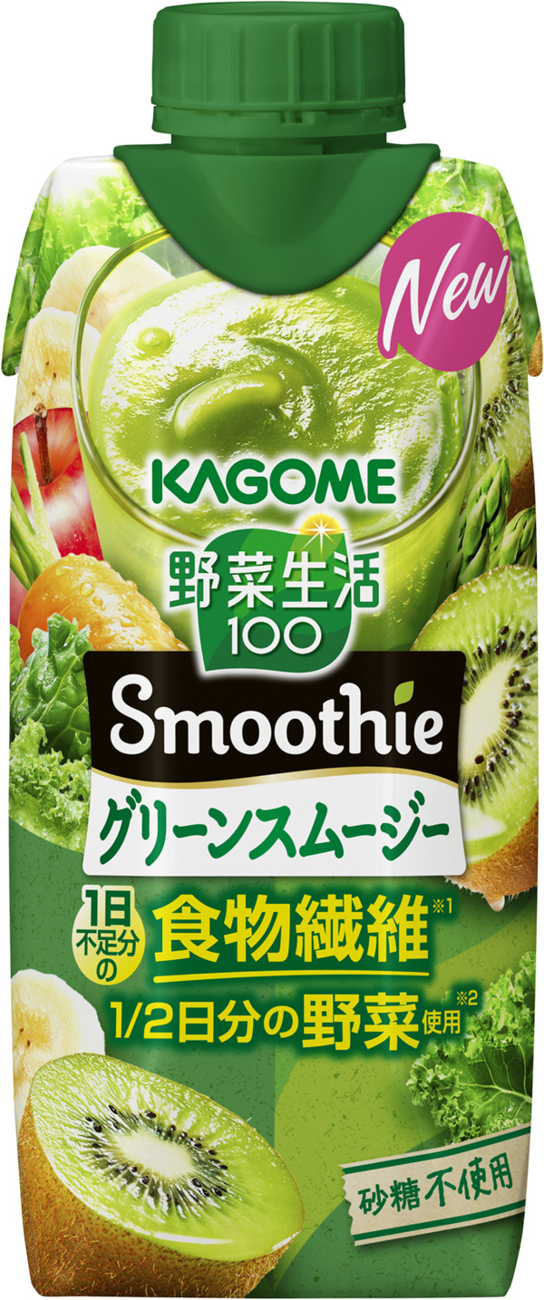 日本大熱KAGOME蔬果昔抵港！無添加糖/超強飽足感