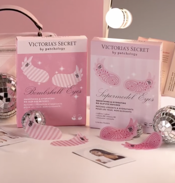 眼膜推薦｜Victoria's Secret x Patchology Smoothing & Hydrating No-Slip Eye Patches