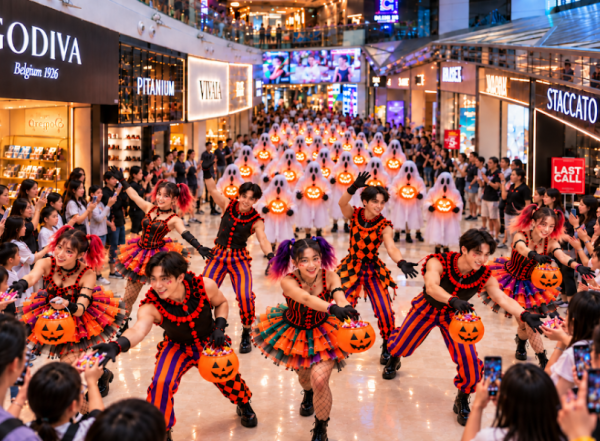 YOHO MALL万圣节搞鬼狂欢祭!50人巡游/5大打卡点/半价餐饮优惠