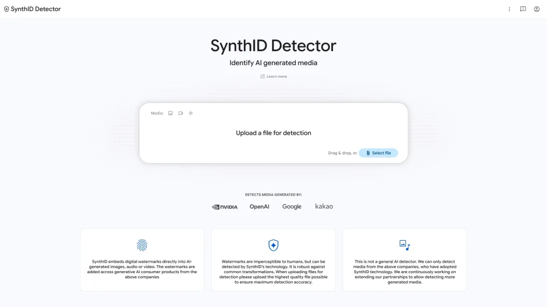 AI 假圖假片一秒現形！Google 免費開放 SynthID 檢測器　教你 4 步即辨別 AI 隱形水印