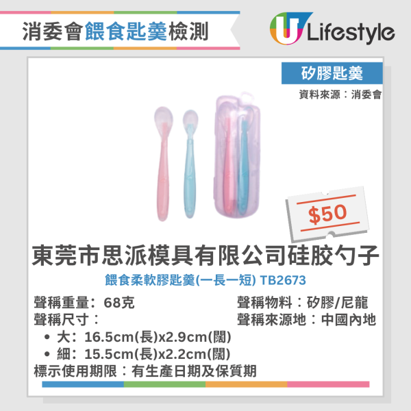 消委会长者匙羹测试：7款硅胶挥发物含量全超标，恐伤肝影响生育！附硅胶/金属/塑料匙羹比较