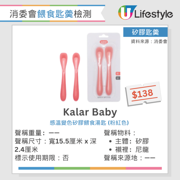消委会长者匙羹测试：7款硅胶挥发物含量全超标，恐伤肝影响生育！附硅胶/金属/塑料匙羹比较