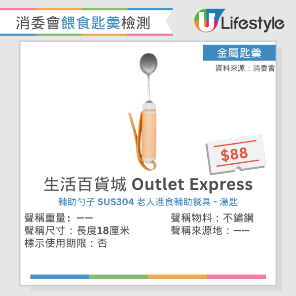 消委会长者匙羹测试：7款硅胶挥发物含量全超标，恐伤肝影响生育！附硅胶/金属/塑料匙羹比较