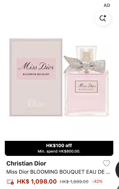 DIOR減價優惠低至48折！人氣香水/彩妝/禮盒套裝最平$235入手！Miss Dior香水都有平