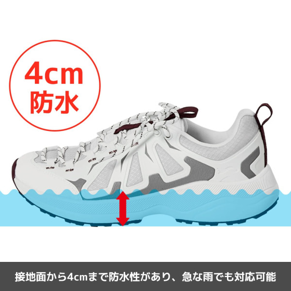4入手！日本WORKMAN新出高撥水運動鞋 4cm防水+防鬆鞋帶高CP值旅行必備 