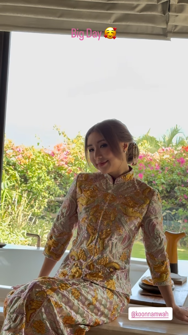 譚嘉儀今日出嫁峇里島婚禮現場曝光！星級姐妹團陣容強大 三位港姐冠軍撐場