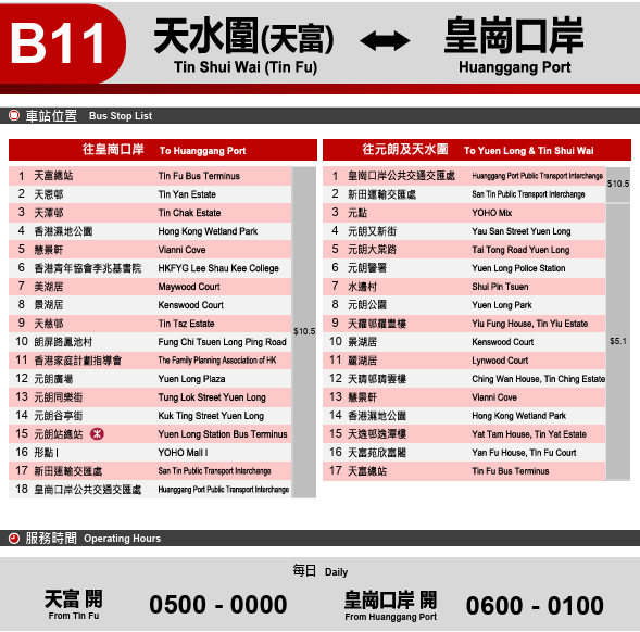 九巴全新3條皇崗口岸線10.12開通！葵芳/天水圍/沙田直達皇崗