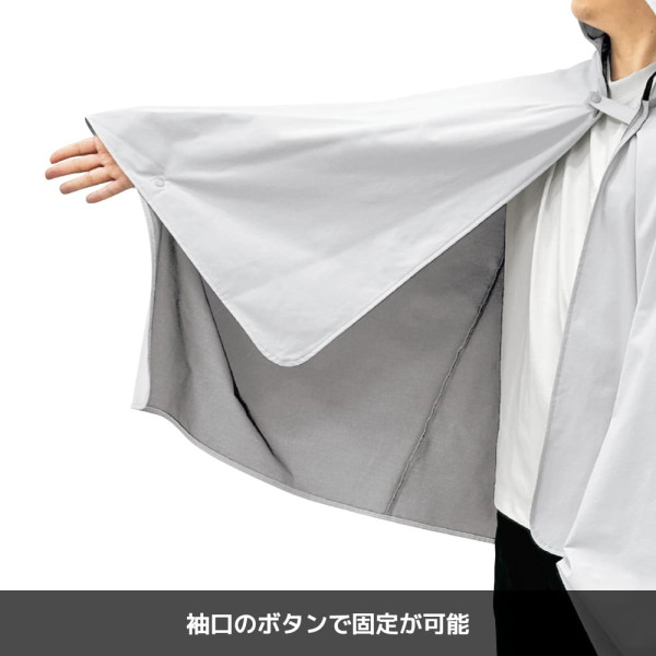 圖片來源:WORKMAN官網 日本WORKMAN四季通用萬能斗篷 獨家技術抗5-30°C溫差、輕巧折疊不佔行李空間