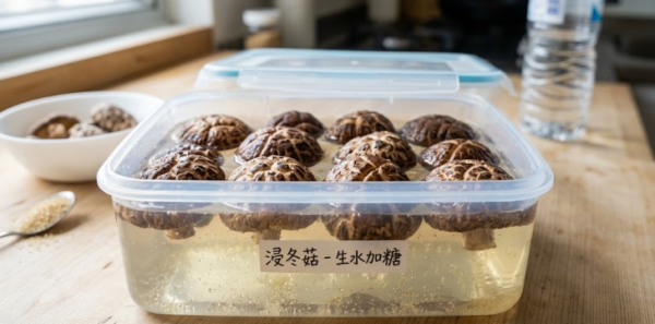 浸冬菇｜冬菇點浸最快腍？海味舖教用溫水加1物 30分鐘發大兼保鮮味
