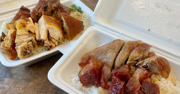 荃湾18元双拼烧味饭爆红!打工族宁去公园开餐 杨屋道街市3小店成抗通胀恩物