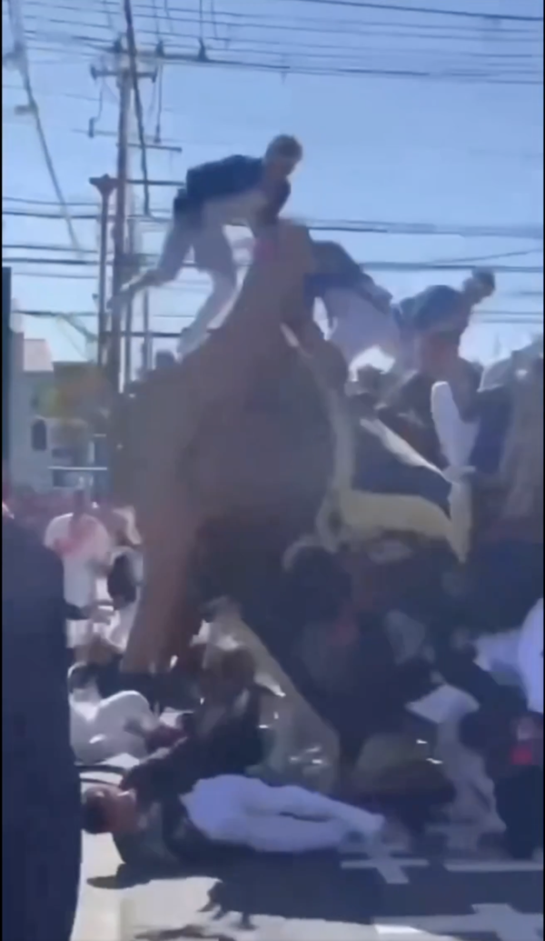 圖片來源:X@agni0321 有片!大阪「地車祭」爆翻車事故1日兩宗 釀2死亡16傷慘劇