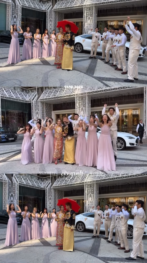 28歲男藝人離巢半年報喜正式結婚！星級兄弟團曝光 教堂行禮迎娶《造星3》女友