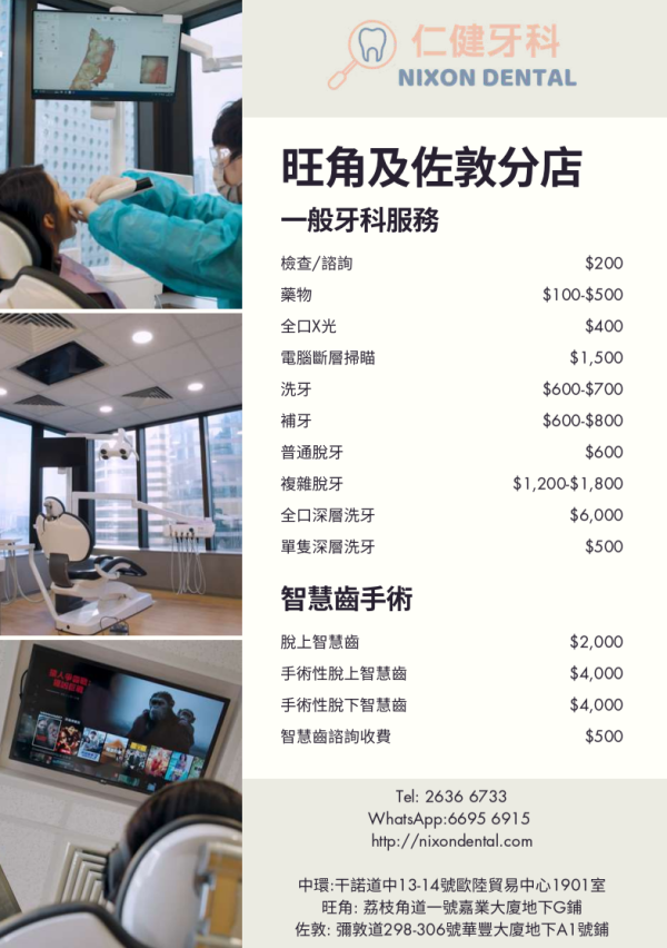 仁健牙科智慧齒治療診所推介（圖片來源︰仁健牙科）