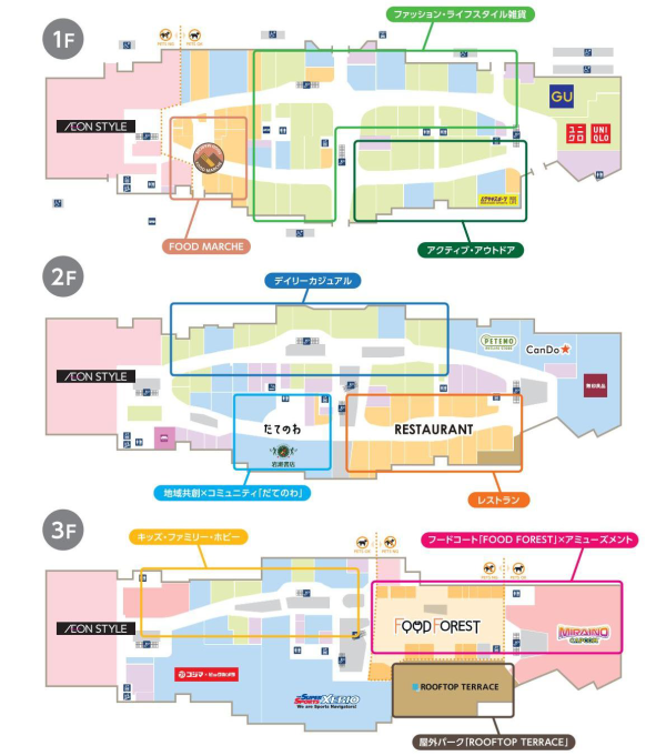 福島縣最大型AEON MALL盛大開幕!173間特色商戶、集齊UNIQLO/GU/無印良品旗艦店