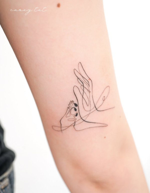 Casey Tattoo 香港紋身推薦（圖片來源︰IG@casey.tat）