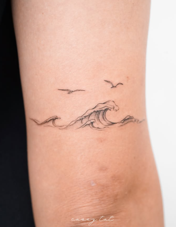 Casey Tattoo 香港紋身推薦（圖片來源︰IG@casey.tat）