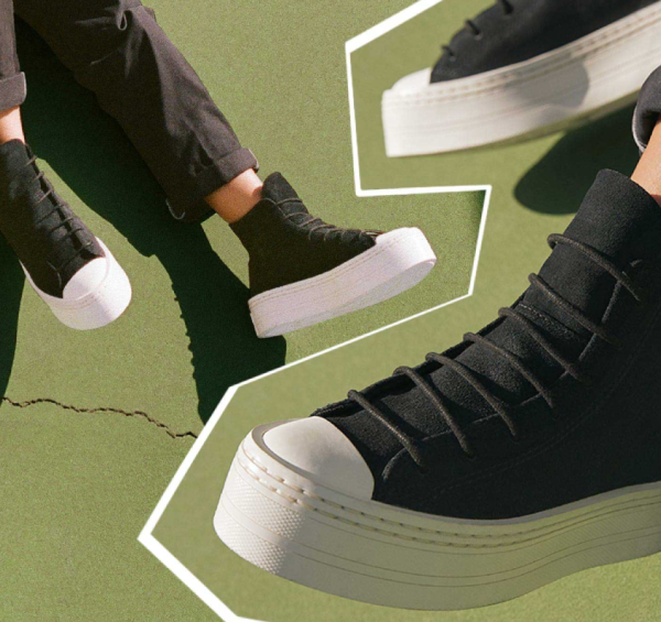 Converse鞋带脚踝环绕绑法（图片来源：Converse 官网）