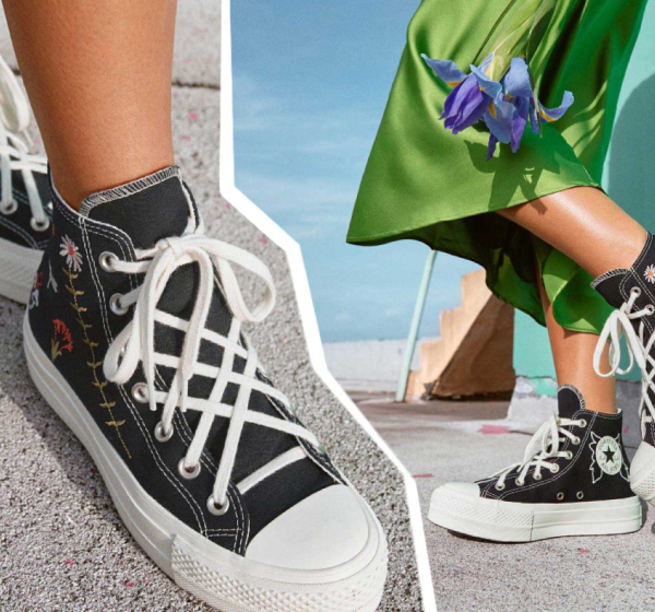 Converse鞋帶網格編織綁法（圖片來源︰Converse 官網）