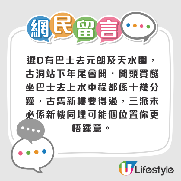 公屋二派古洞北全新屋邨！港人視察周邊全地盤感糾結 網民意見兩極：呢類人搶住要