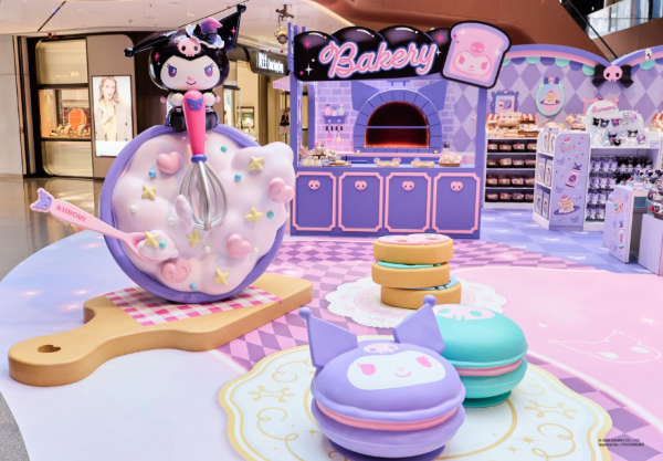 Kuromi登陸啟德AIRSIDE！6米高馬卡龍裝置/首發烘焙精品/限定主題美食