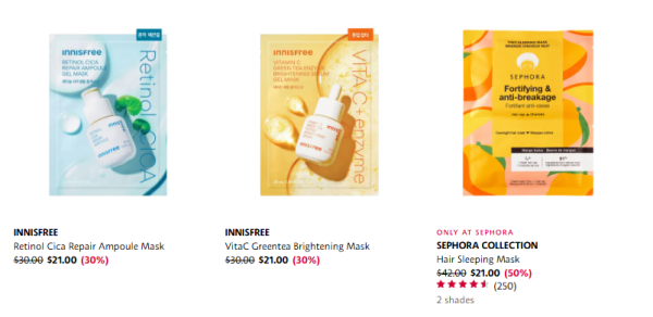 Sephora限時激減低至4折!$21起買化妝品、護膚品、身體及頭髮護理產品/附精選推介清單