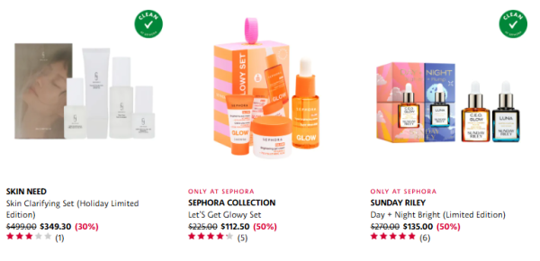 Sephora限時激減低至4折!$21起買化妝品、護膚品、身體及頭髮護理產品/附精選推介清單
