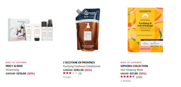 Sephora限時激減低至4折!$21起買化妝品、護膚品、身體及頭髮護理產品/附精選推介清單