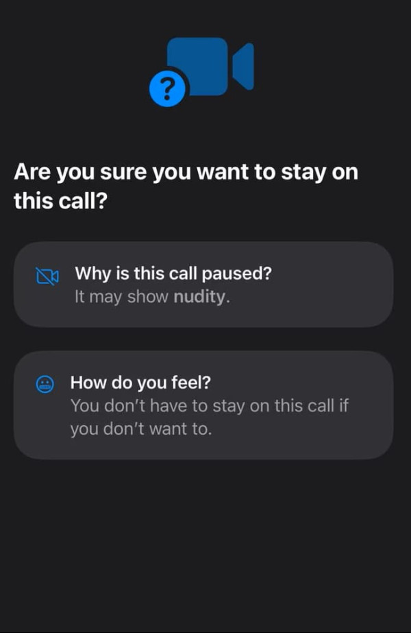 澳洲女 FaceTime 調情露胸遭斷線！iPhone 突跳「裸露警告」嚇親事主　大驚：Apple 監控緊？