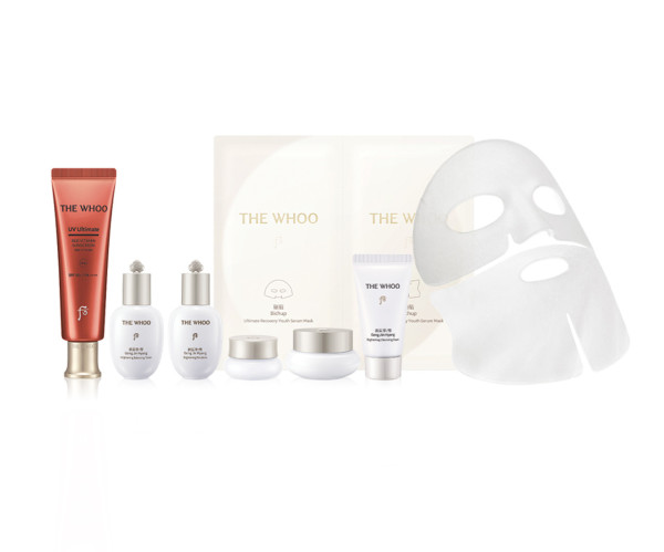 THE WHOO 專業禦光維他命防曬精華套裝 HK$390