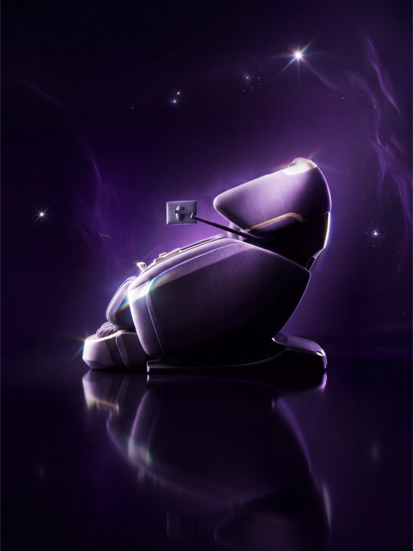 OGAWA 30周年推出限定星空紫系列！專利旗艦按摩椅 BIOVIS 2.0，在家輕鬆舒壓