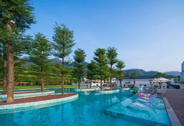 圖片來源:清遠水上雲朵酒店官網 廣州後花園!清遠度假酒店8大推介 日本認證溫泉/無邊際泳池/無敵山水景觀