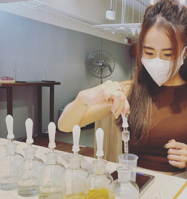 香氣研究所 Something About Happiness 香水工作坊（圖片來源︰IG@something.about.happiness）