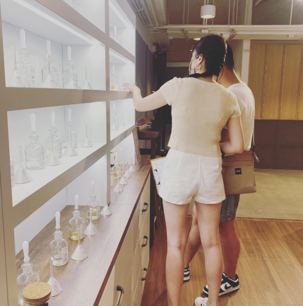 香氣研究所 Something About Happiness 香水工作坊（圖片來源︰IG@something.about.happiness）