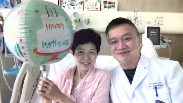 已故醫生黃詠儀患末期肺癌仍堅守崗位  摯愛容樹恒醫生淚崩剖白插喉拔喉兩難「我是醫生還是家人？」