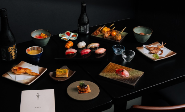 尖沙咀美食｜人氣串燒店火赤聯乘新晉鮨割烹朱雀！一連3晚限定四手盛宴 必食爆漿提燈/鮟鱇魚肝釀雞翼