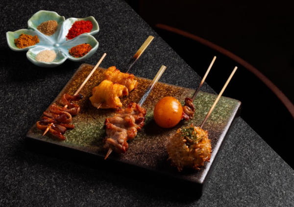 尖沙咀美食｜人氣串燒店火赤聯乘新晉鮨割烹朱雀！一連3晚限定四手盛宴 必食爆漿提燈/鮟鱇魚肝釀雞翼