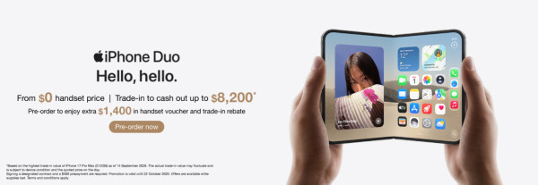 iPhone Duo出機優惠懶人包|SmarTone機價直減高達$4,000!3香港送$1,000現金券+旅遊保險