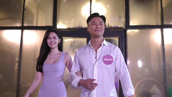 女神配對計劃2｜梁超怡Oswald鼻掂鼻對視超時！被Bob狂窒不捨得分開：畫面維持到永恆