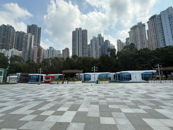 堅尼地城海濱驚現神秘太空艙！網傳特色酒店？官方揭真正用途