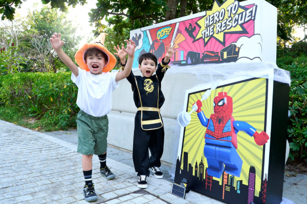 西九文化區全港首個「WestK x LEGO® HERO-WEEN」戶外萬聖節派對（相片由相關機構提供）
