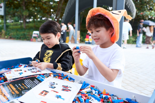 西九文化區全港首個「WestK x LEGO® HERO-WEEN」戶外萬聖節派對(相片由相關機構提供)