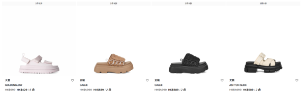 鞋履优惠｜UGG黄金周优惠低至6折！最后2日 鞋款劲减$1000！推荐Classic Mini Bow／Classic Mini Dipper