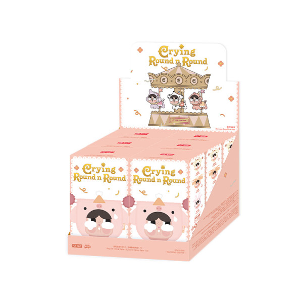 POP MART香港新品｜CRYBABY旋轉的星光系列盲盒夢幻登場！6大新品周邊10.23門店開售