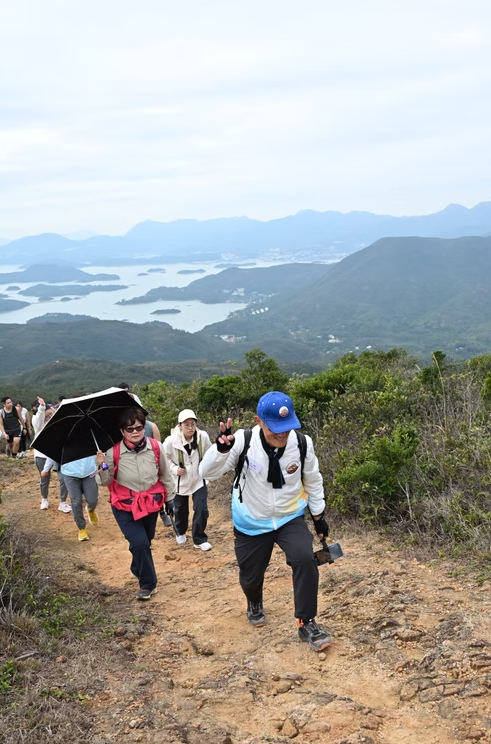 香港行山節，圖片為過往活動圖片，只供參考之用。（圖片來源︰行山樂）